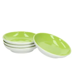 4er Set Schale 10cm Flach Grün Doppio - Ritzenhoff 64193