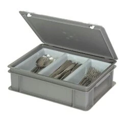 Besteckkoffer Mit 3-Mulden-Einsatz, Inhalt Je Mulde Ca. 2 Liter, Blau, LxBxH 400 X 300 X 130 Mm -Villeroy & Boch Angebote Store 2fd6f395 193d 4422 85dd 9cd547dbd99d