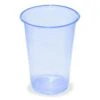 1000x Trinkbecher BLUE CUP Transparent Blau 0,2 L 200 Ml O 70 Mm