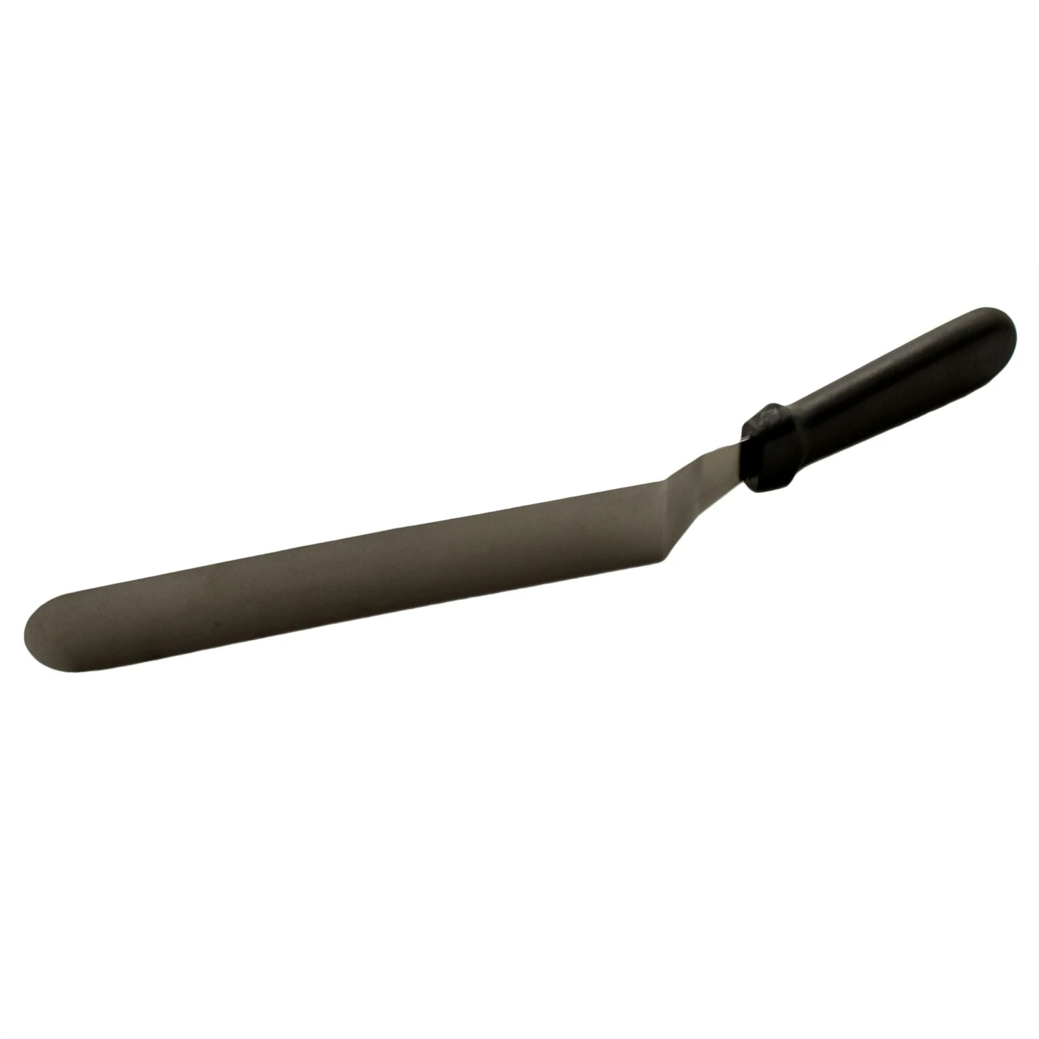 Tortenheber/ Tortenmesser/ Winkelpalette Aus Edelstahl - 25,5 Cm Schwarzer Griff 7 Tortenheber/ Tortenmesser/ Winkelpalette Aus Edelstahl - 25,5 Cm Schwarzer Griff – Bild 7