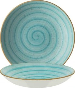 6x Pastateller Geschirr Tief 25cm 130cl Blau Weiß Schwarz Rund Porzellan Bonna Sepia Bloom Kantenschutz -Villeroy & Boch Angebote Store 92520aa5 4637 434d ada1 54382976b93f