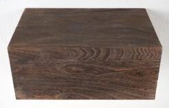 Wandregal HWC-C55, Schubladen-Regal, Shabby-Look Vintage, 21x46x30cm ~ Braun -Villeroy & Boch Angebote Store d64e298b aff7 4275 811c c6a562c0c769