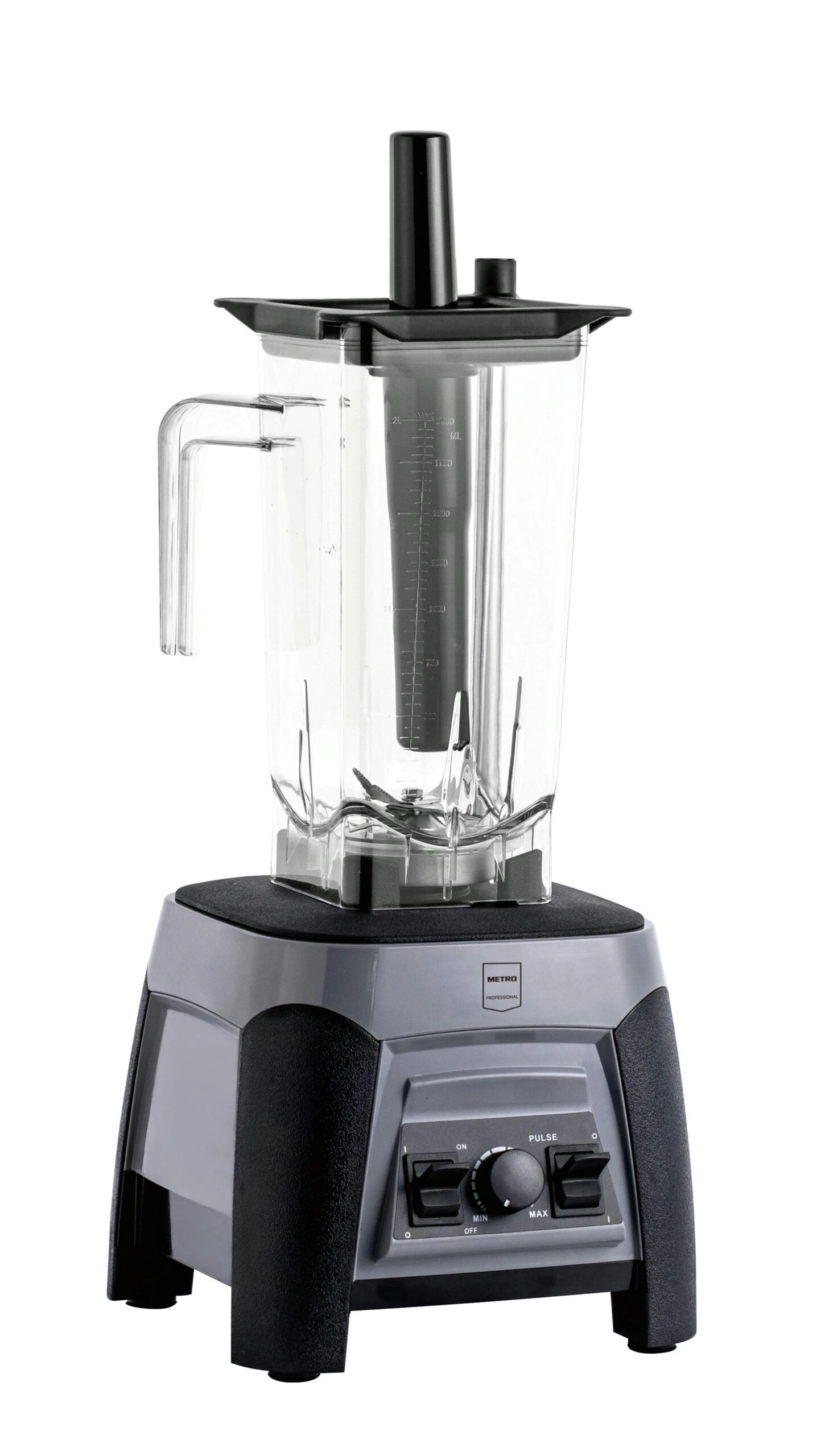 METRO Professional Bar-Mixer GBB1000, ABS / Gummi / Tritan / TPE, 22.5 X 24.3 X 47.9 Cm, 1500 W, 2 L, Grau/schwarz 1 METRO Professional Bar-Mixer GBB1000, ABS / Gummi / Tritan / TPE, 22.5 X 24.3 X 47.9 Cm, 1500 W, 2 L, Grau/schwarz