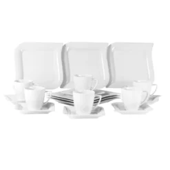 Kombiservice Harmony 30-teilig Eckig Porzellan Für 6 Personen Weiß Geschwungene Kanten -Villeroy & Boch Angebote Store f053b10f fe90 4114 9cf8 423ebfa67421 scaled