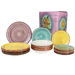 18-teiliges Tellerset Ibiza Rainbow Für 6 Personen Im Farbenfrohen Stil -Villeroy & Boch Angebote Store f47983f4 1d92 47c6 b35b 18bda6f3f19f scaled